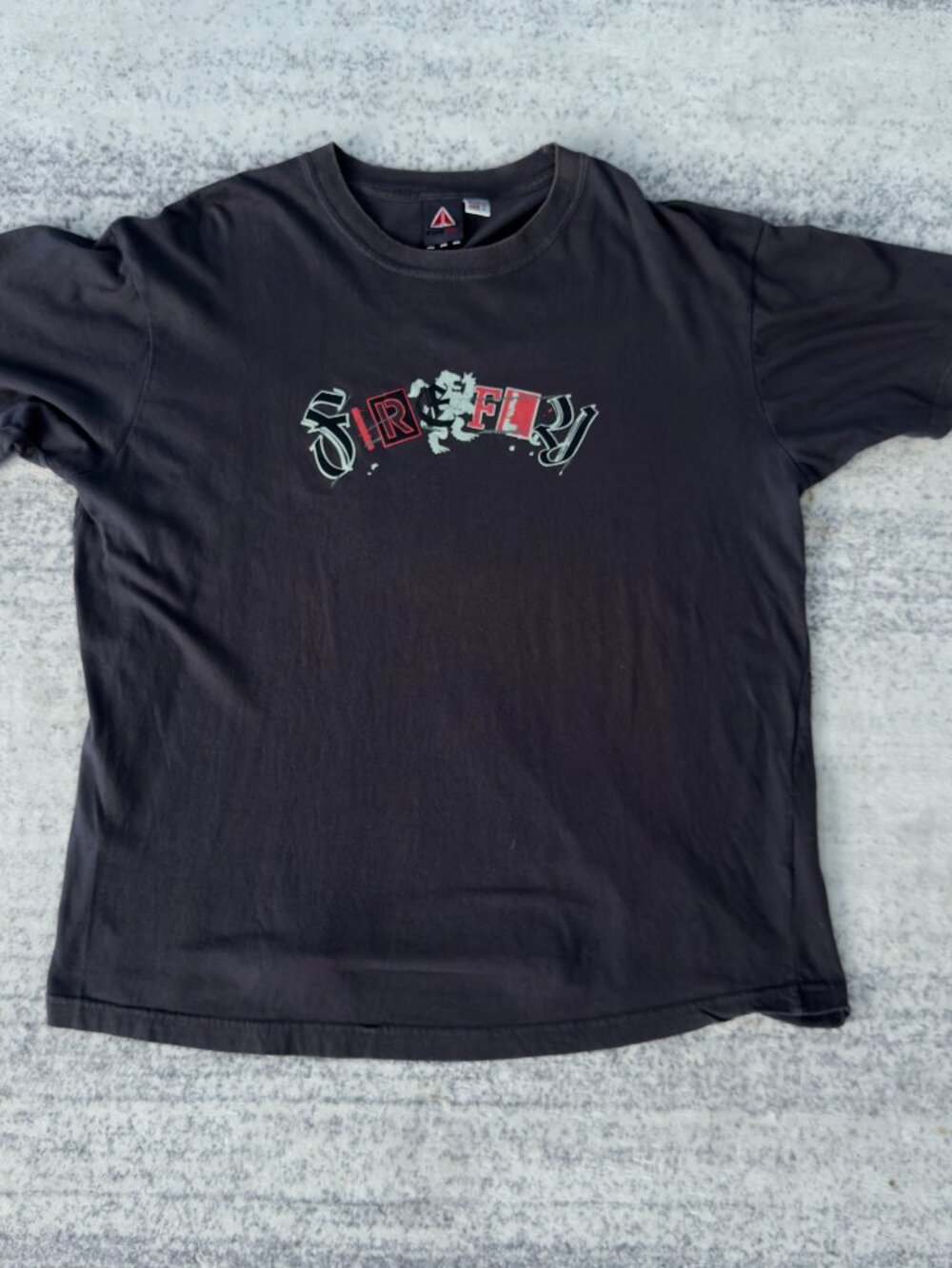Vintage Firefly Graphic T-Shirt – Dark Grey – XL – Rare